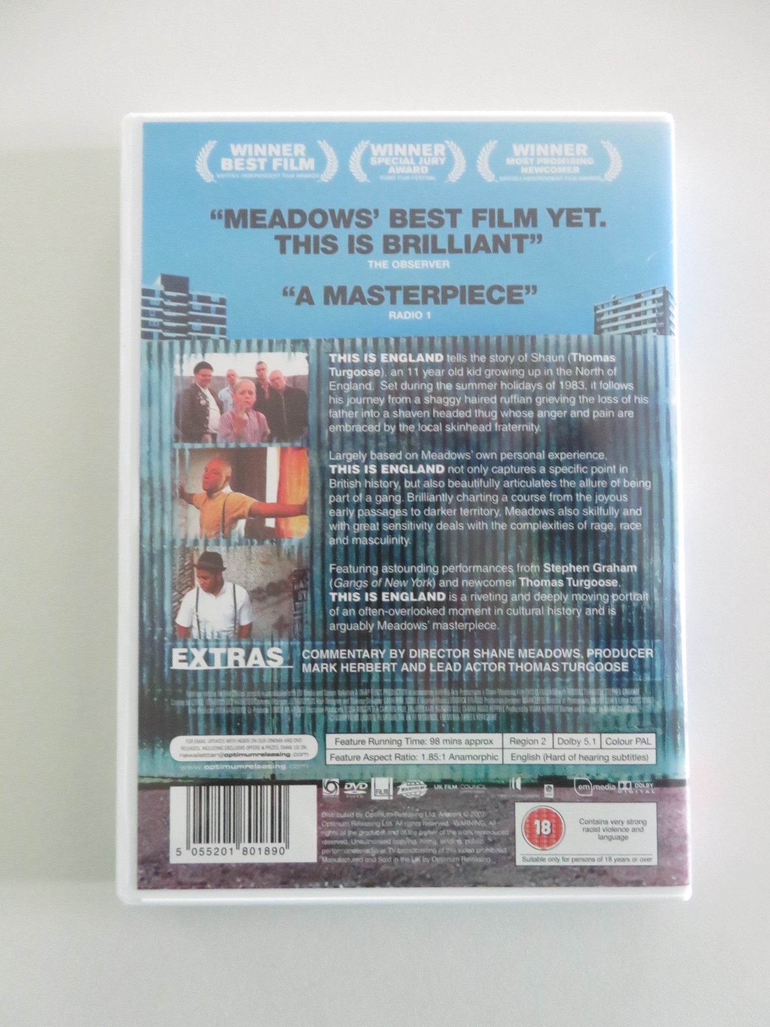 THIS IS ENGLAND (DVD) STEPHEN GRAHAM THOMAS TURGOOSE 2006 REGION 2 Movie posters