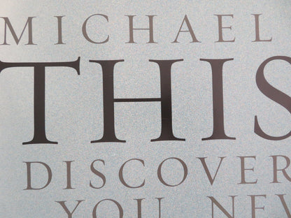 THIS IS IT UK QUAD ROLLED POSTER MICHAEL JACKSON NICK BASS 2009 Movie posters