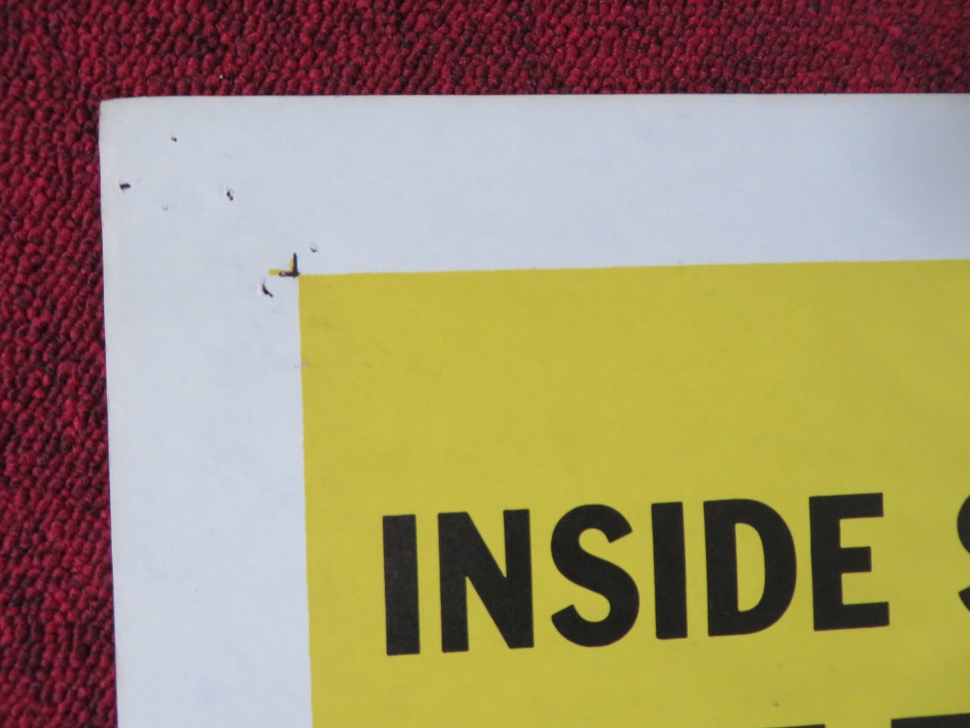 THIS IS RUSSIA! FOLDED US ONE SHEET POSTER CAREY WILSON 1957 Rendezvous Cinema Movie posters