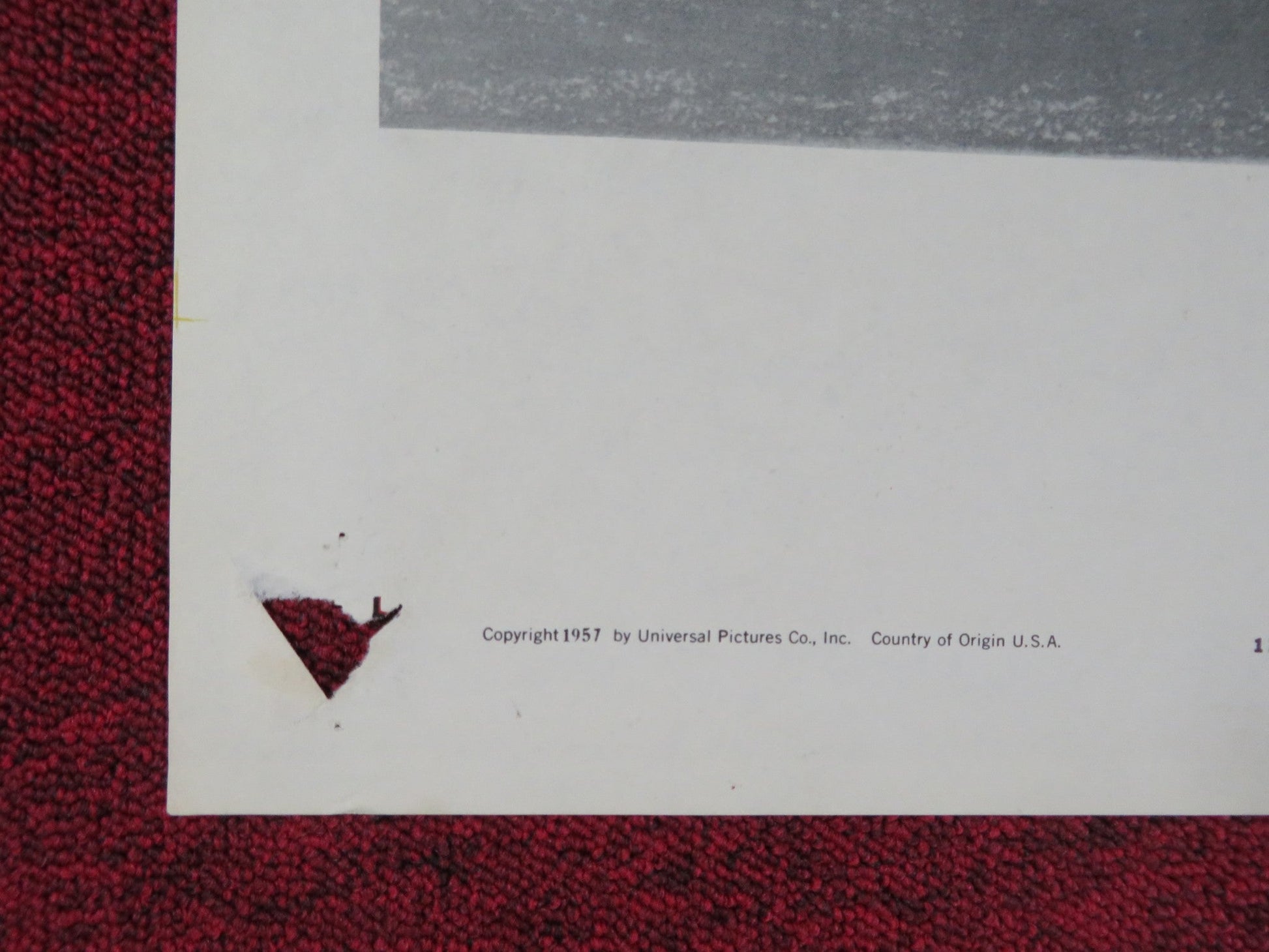 THIS IS RUSSIA! FOLDED US ONE SHEET POSTER CAREY WILSON 1957 Rendezvous Cinema Movie posters