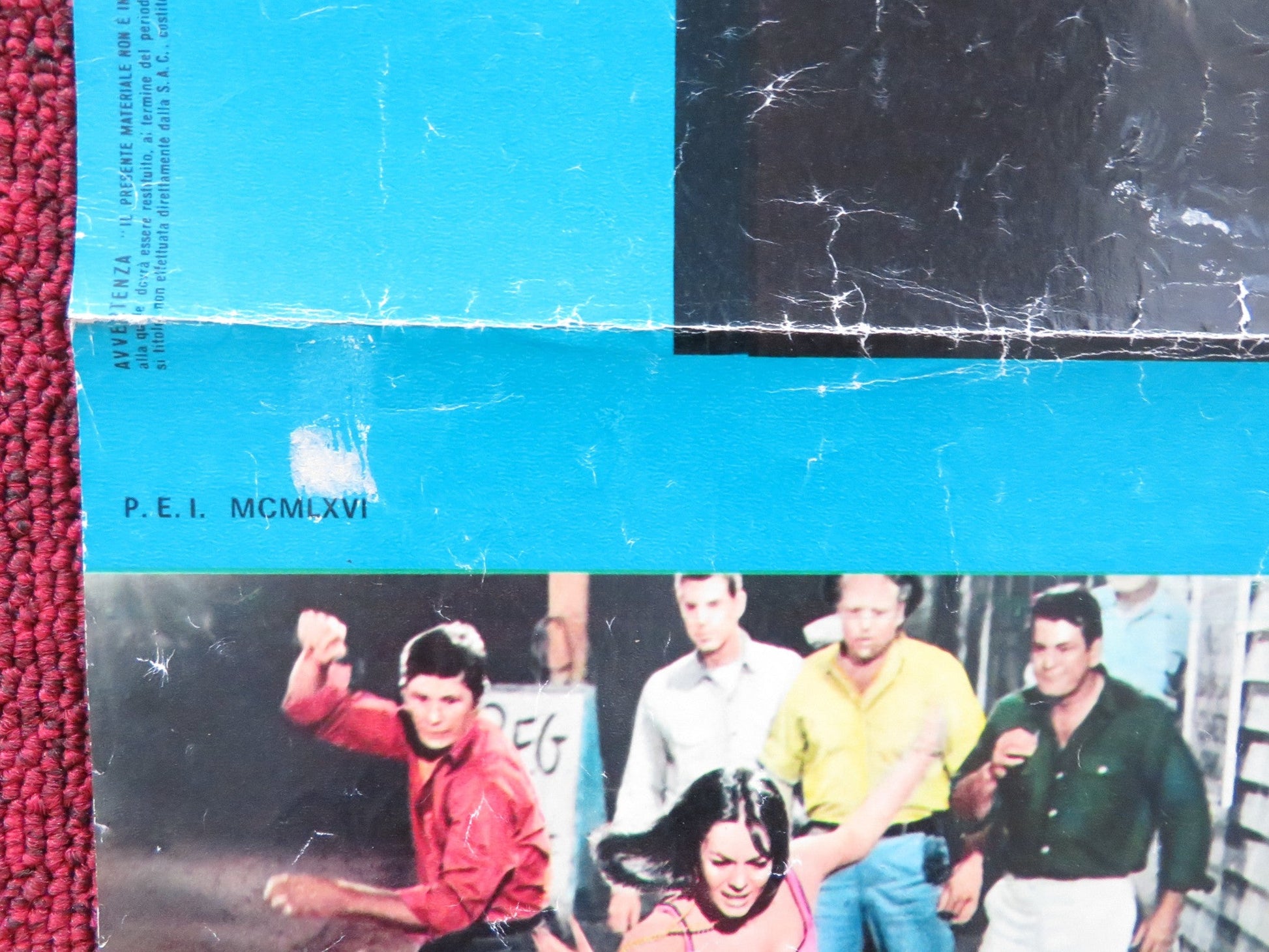 THIS PROPERTY IS CONDEMNED ITALIAN LOCANDINA POSTER ROBERT REDFORD N. WOOD 1966 Rendezvous Cinema Movie posters