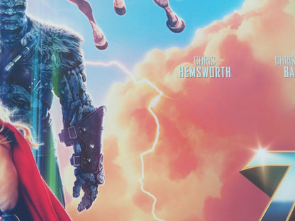 THOR: LOVE AND THUNDER - A UK QUAD ROLLED POSTER MARVEL CHRIS HEMSWORTH 2022 Movie posters