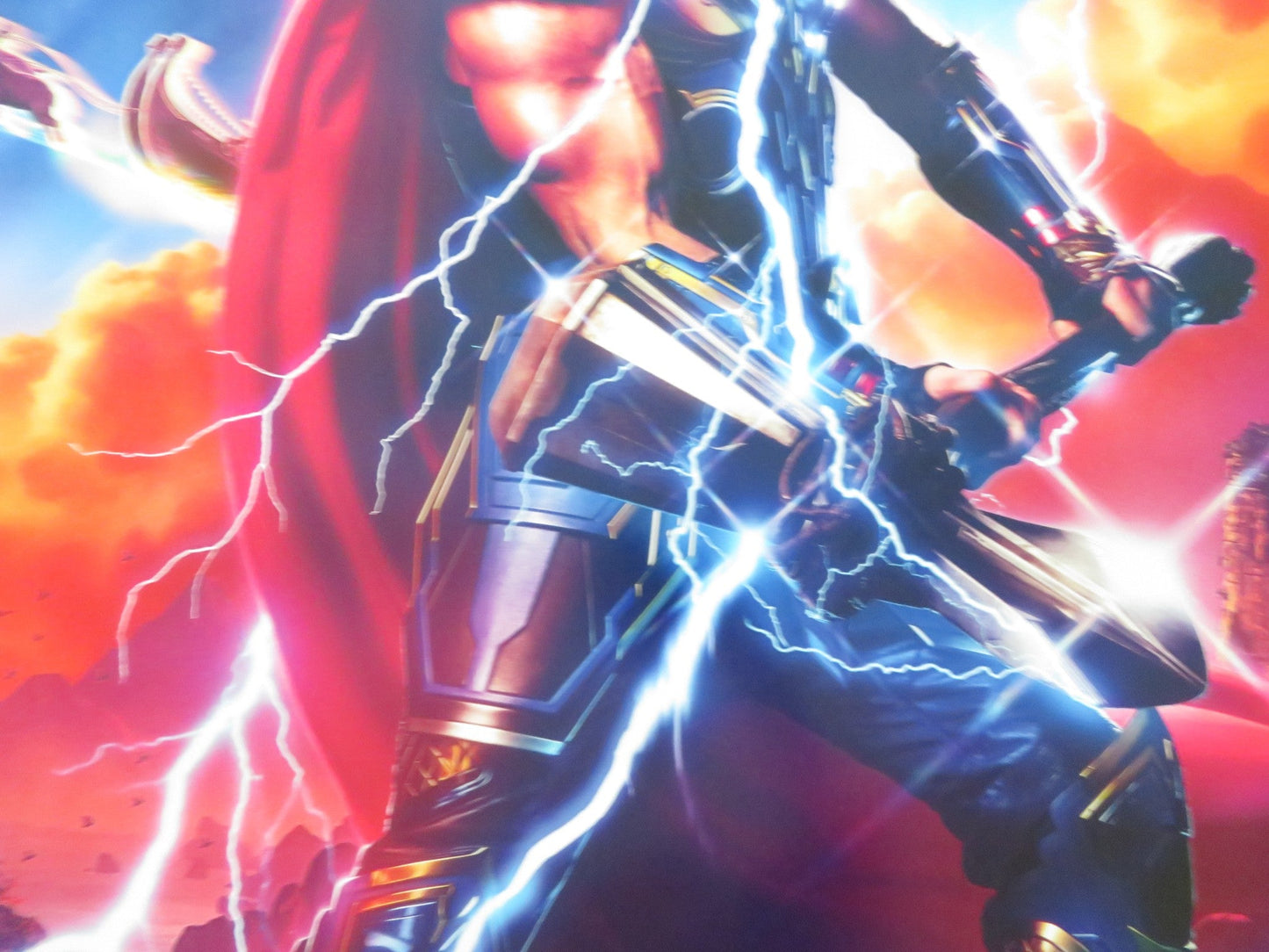 THOR: LOVE AND THUNDER - A US ONE SHEET ROLLED POSTER CHRIS HEMSWORTH 2022 Rendezvous Cinema Movie posters