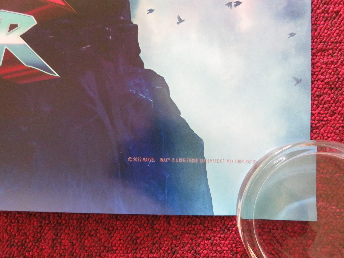 THOR: LOVE AND THUNDER - A US ONE SHEET ROLLED POSTER CHRIS HEMSWORTH 2022 Rendezvous Cinema Movie posters