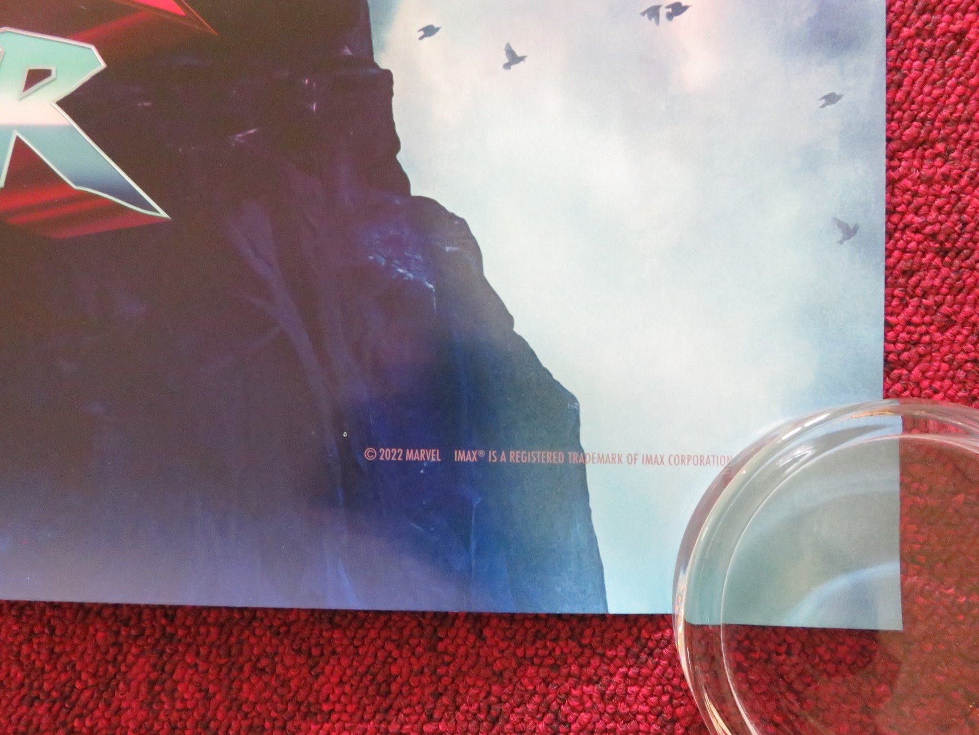 THOR: LOVE AND THUNDER - A US ONE SHEET ROLLED POSTER CHRIS HEMSWORTH 2022 Rendezvous Cinema Movie posters