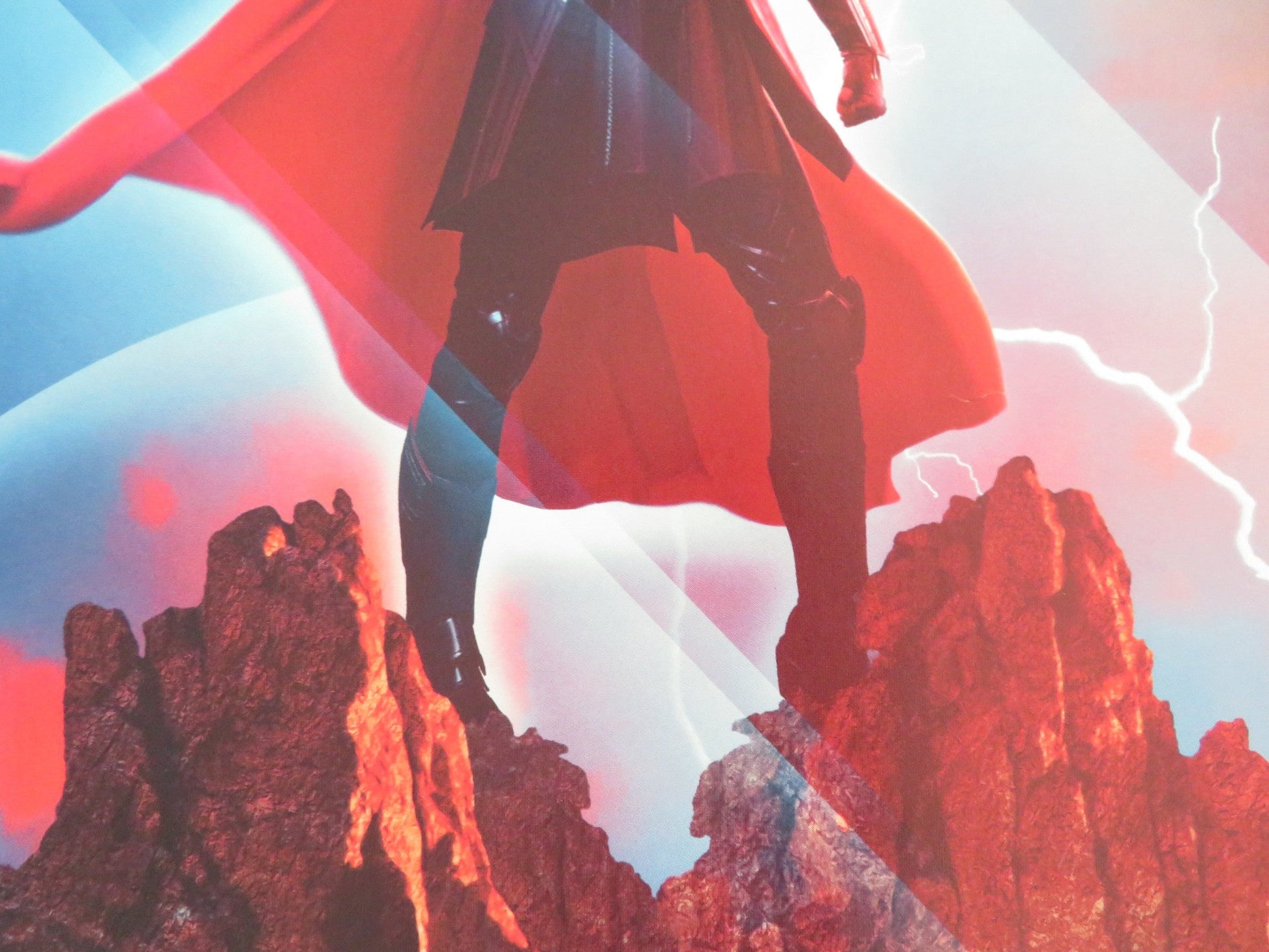 THOR: LOVE AND THUNDER - B UK QUAD ROLLED POSTER MARVEL CHRIS HEMSWORTH 2022 Movie posters