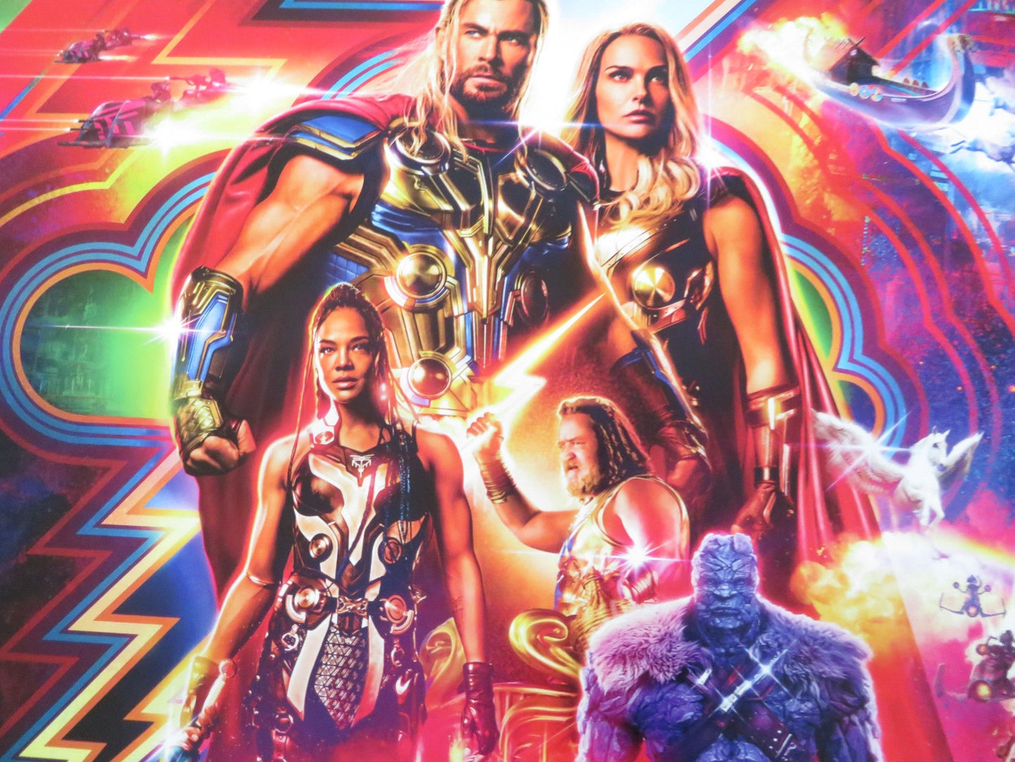 THOR: LOVE AND THUNDER - C US ONE SHEET ROLLED POSTER CHRIS HEMSWORTH 2022 Rendezvous Cinema Movie posters