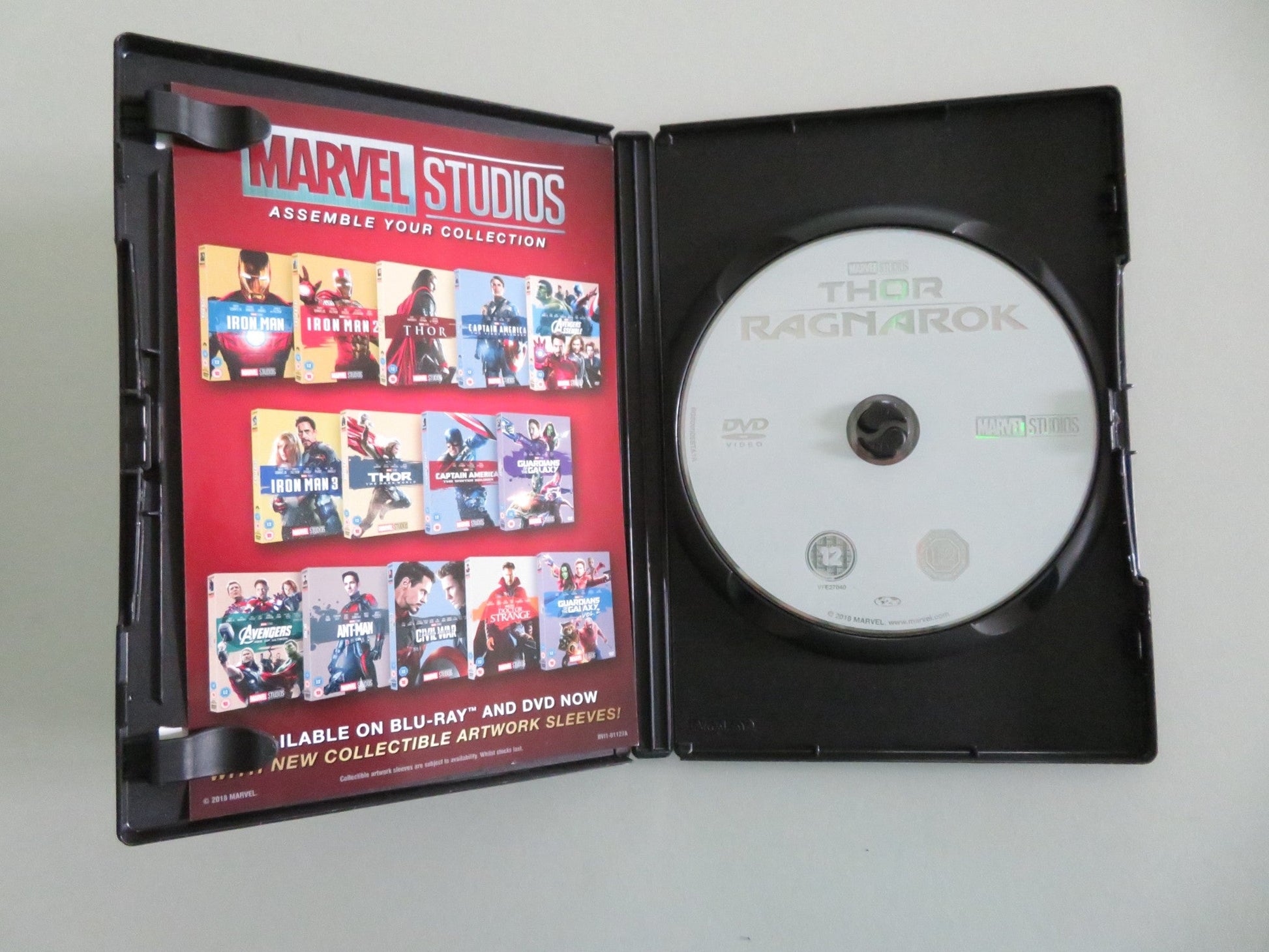 THOR: RAGNAROK (DVD) CHRIS HEMSWORTH CATE BLANCHETT 2017 REGION 2 Movie posters