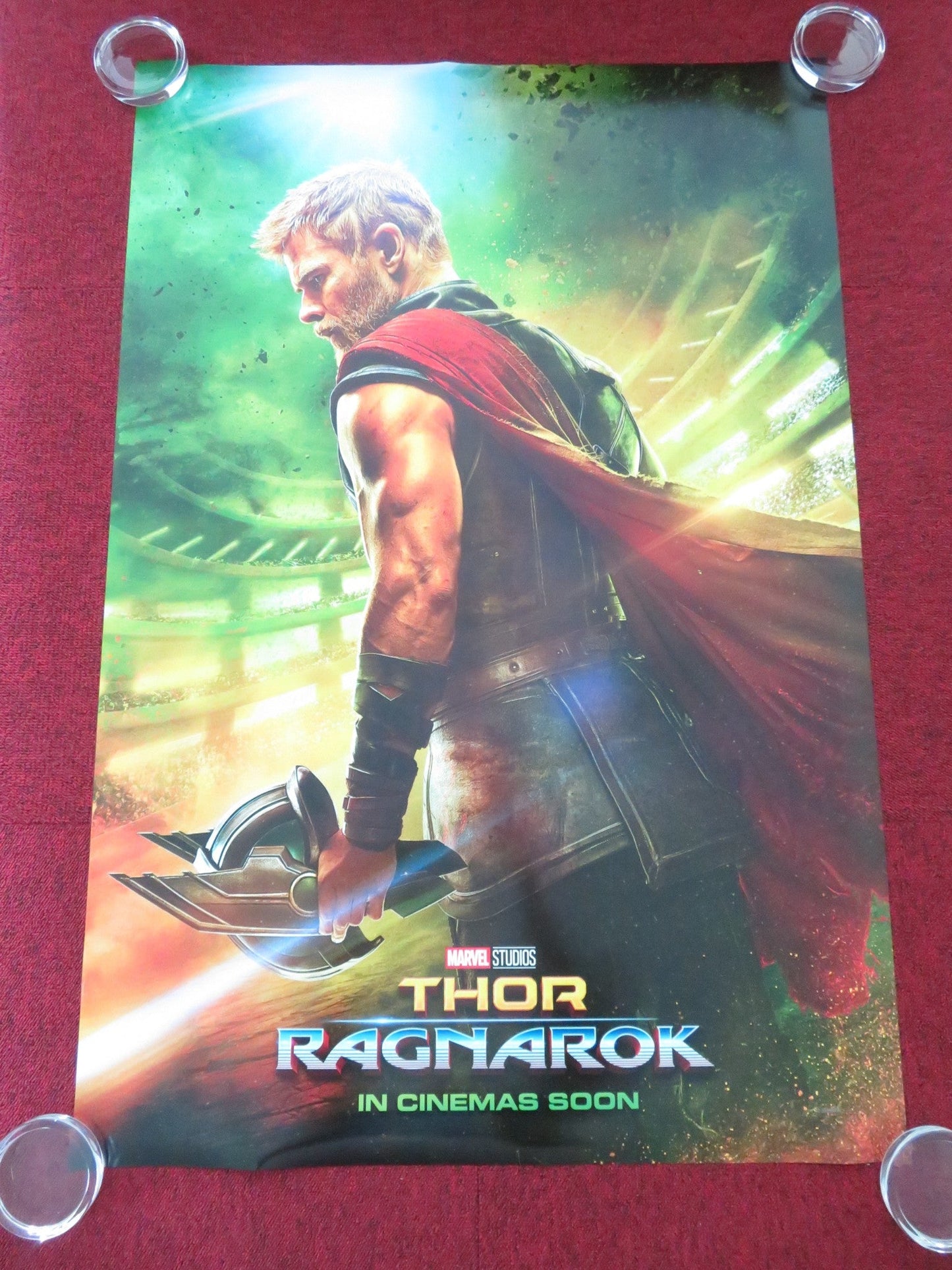 THOR: RAGNAROK US ONE SHEET ROLLED POSTER CHRIS HEMSWORTH TOM HIDDLESTON 2017 Movie posters