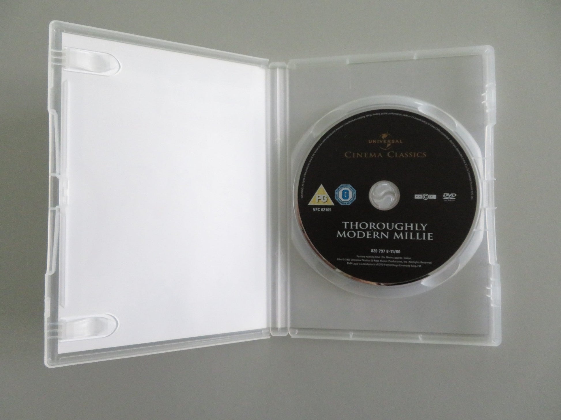 THOROUGHLY MODERN MILLIE (DVD) JULIE ANDREWS JAMES FOX 1967 REGION 2,4,5 Rendezvous Cinema Movie posters