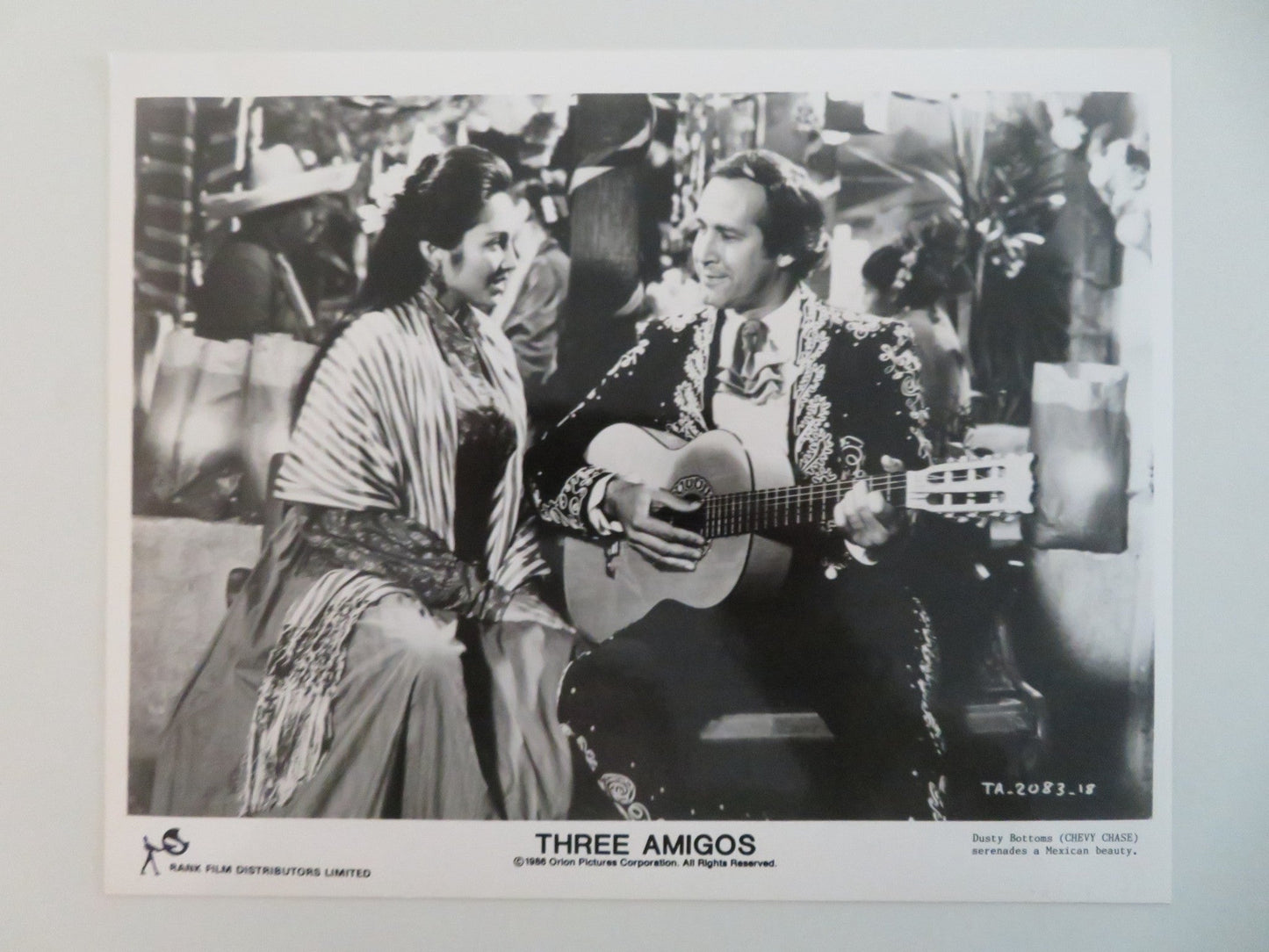 THREE AMIGOS! MOVIE STILL PHOTO LOT OF 4 STEVE MARTIN CHEVY CHASE 1986 Movie posters