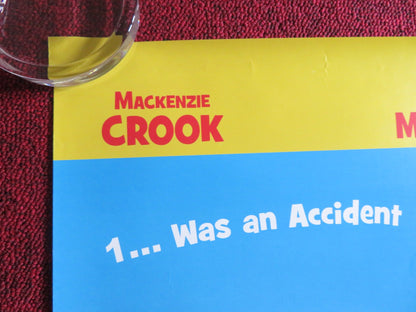 THREE AND OUT US ONE SHEET ROLLED POSTER MACKENZIE CROOK COLM MEANEY 2008 Rendezvous Cinema Movie posters