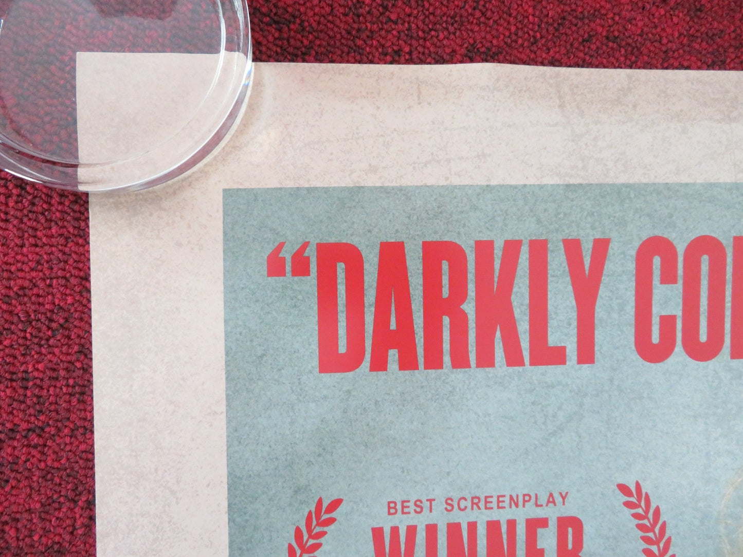 THREE BILLBOARDS OUTSIDE EBBING, MISSOURI US ONE SHEET ROLLED POSTER 2017 Movie posters