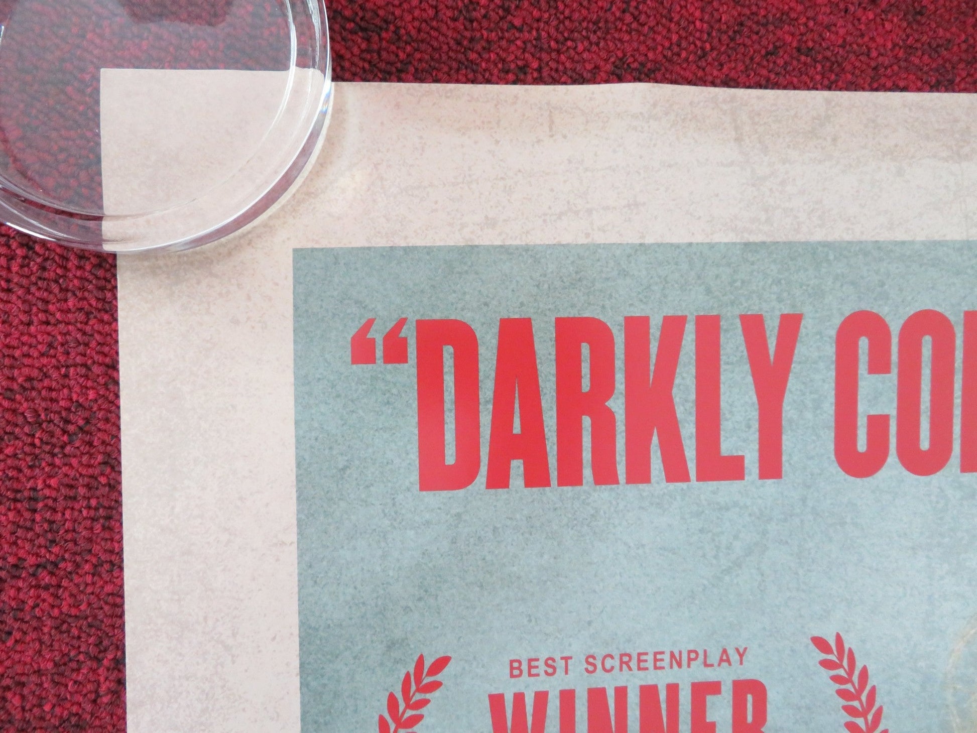 THREE BILLBOARDS OUTSIDE EBBING, MISSOURI US ONE SHEET ROLLED POSTER 2017 Movie posters