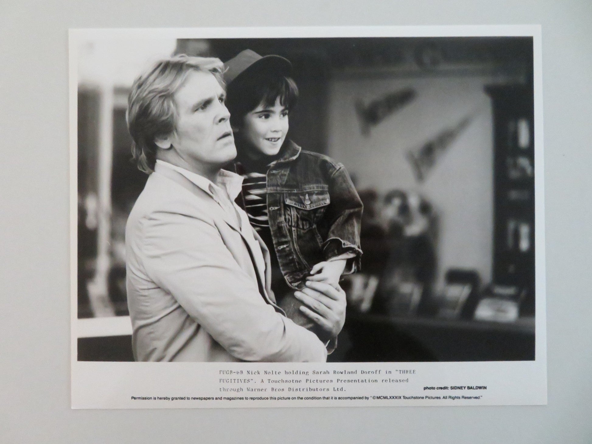 THREE FUGITIVES MOVIE STILL PHOTO LOT OF 6 MARTIN SHORT NICK NOLTE 1989 Movie posters