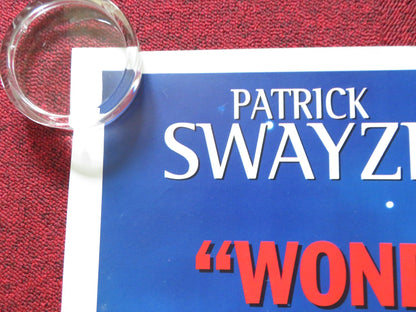 THREE WISHES UK QUAD ROLLED POSTER PATRICK SWAYZE MARY E. MASTRANTONIO 1995 Rendezvous Cinema Movie posters