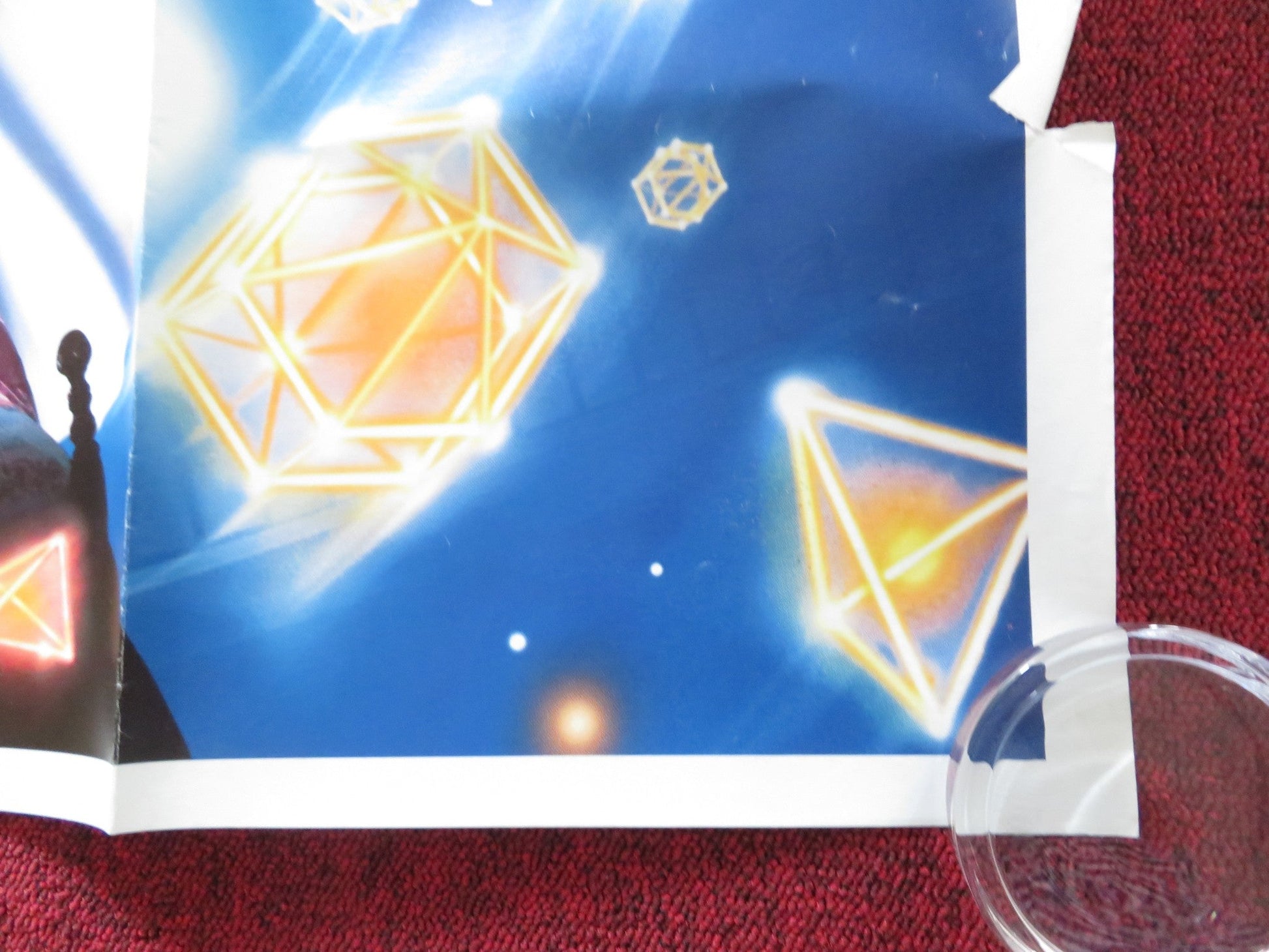 THREE WISHES UK QUAD ROLLED POSTER PATRICK SWAYZE MARY E. MASTRANTONIO 1995 Rendezvous Cinema Movie posters