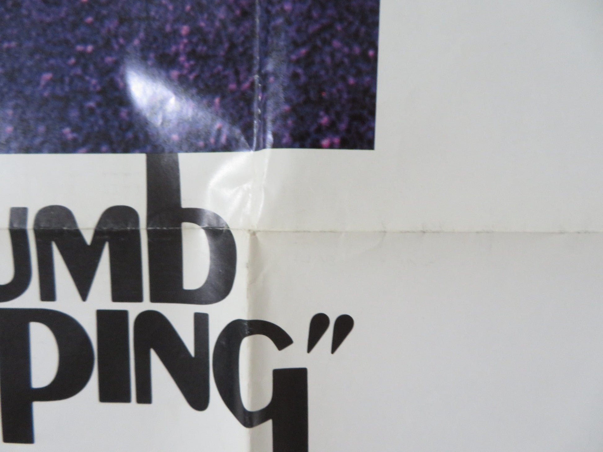 THUMB TRIPPING - STYLE A FOLDED US ONE SHEET POSTER MICHAEL BURNS M. FOSTER 1972 Rendezvous Cinema Movie posters