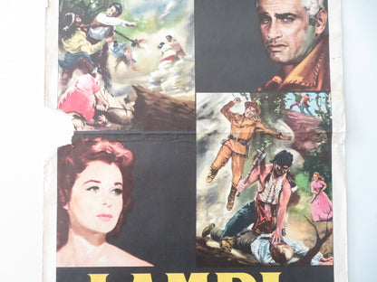 THUNDER IN THE SUN ITALIAN LOCANDINA POSTER SUSAN HAYWARD JEFF CHANDLER 1959 Movie posters