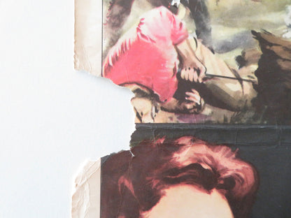 THUNDER IN THE SUN ITALIAN LOCANDINA POSTER SUSAN HAYWARD JEFF CHANDLER 1959 Movie posters