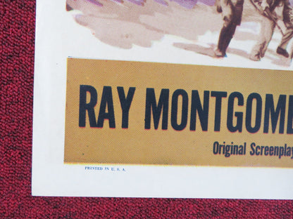 THUNDER OVER SANGOLAND FOLDED US ONE SHEET POSTER JON HALL RAY MONTGOMERY 1955 Rendezvous Cinema Movie posters