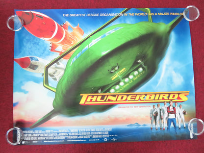 Thunderbirds - A UK Quad Rolled Poster Brady Corbet Bill Paxton 2004 Movie posters