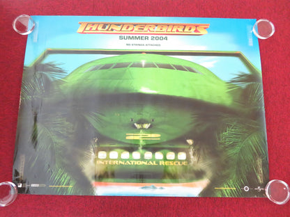Thunderbirds - B UK Quad Rolled Poster Brady Corbet Bill Paxton 2004 Movie posters