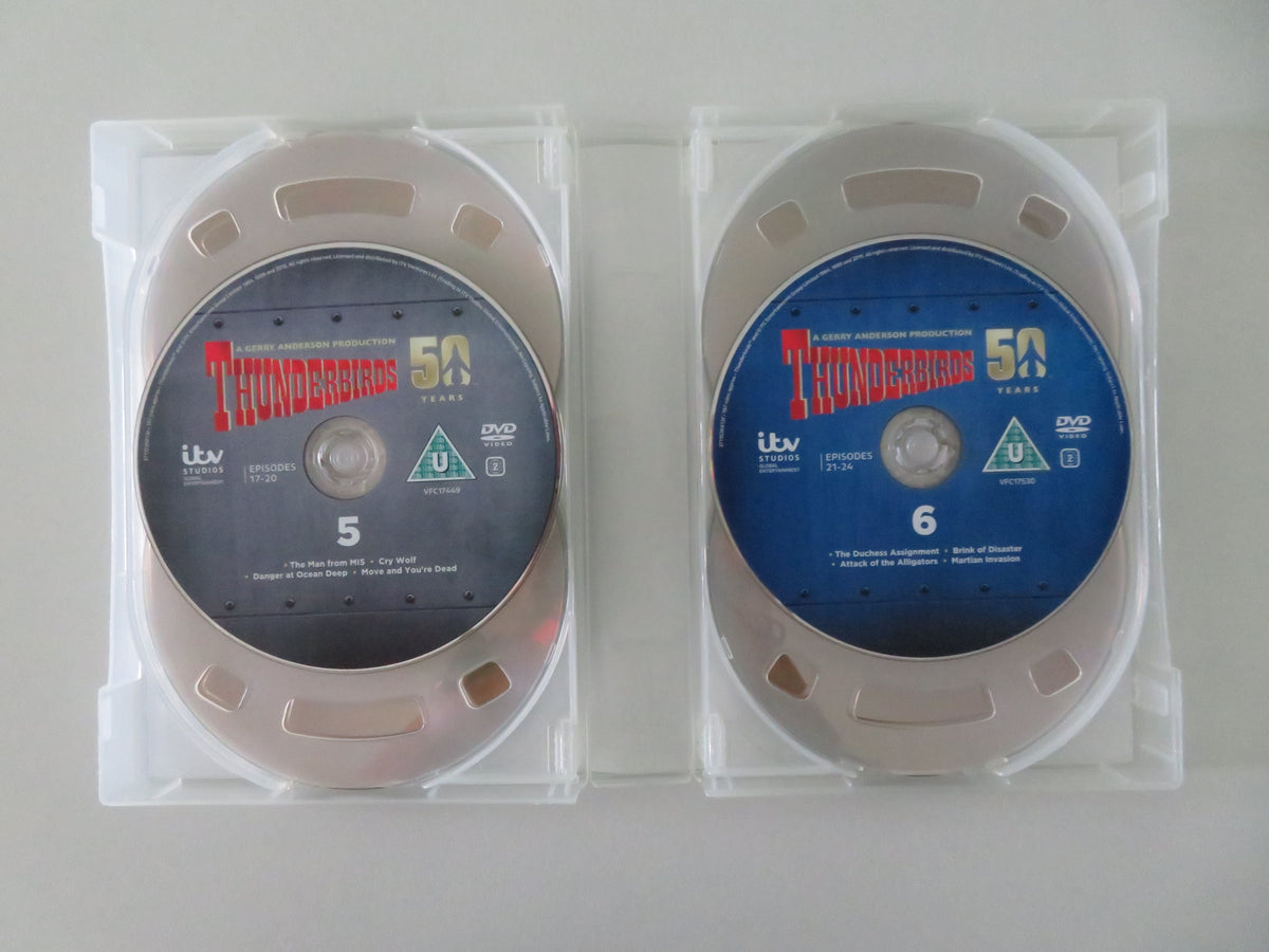 Thunderbirds - Complete Collection (DVD BoxSet) Sylvia Anderson 1965 Region 2 Movie posters