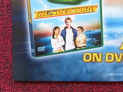 THUNDERBIRDS DVD & VHS VIDEO POSTER BILL PAXTON BRADY CORBET 2004 Rendezvous Cinema Movie posters
