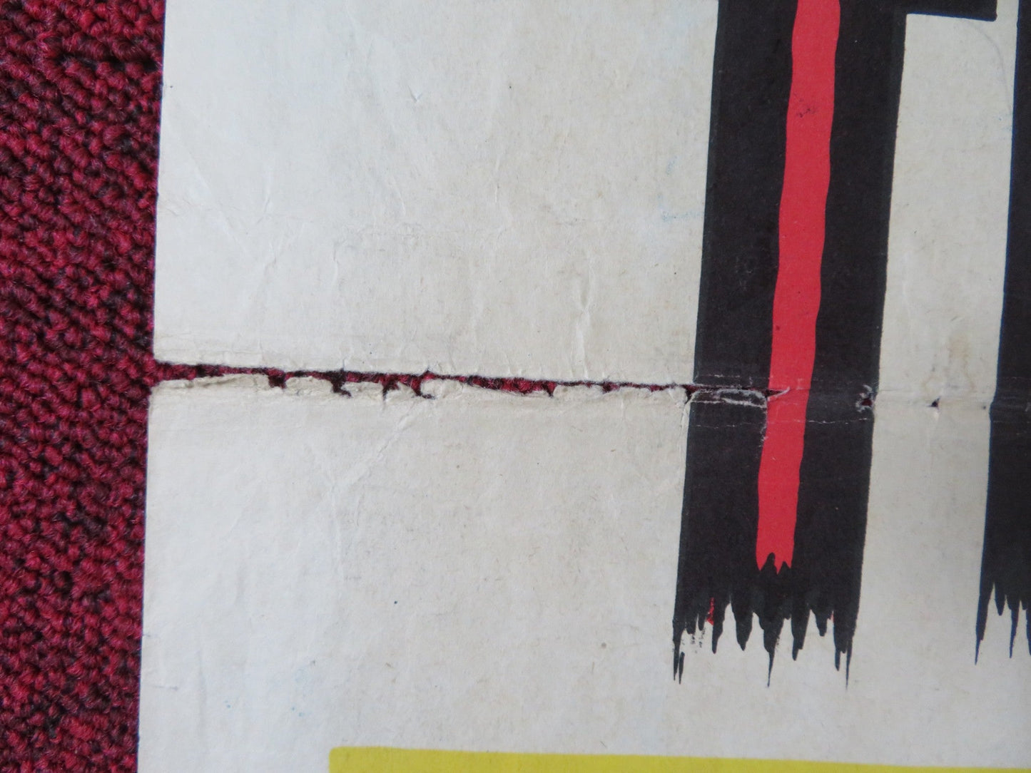 THUNDERBIRDS FOLDED US ONE SHEET POSTER JOHN DEREK JOHN DREW BARRYMORE 1952 Rendezvous Cinema Movie posters