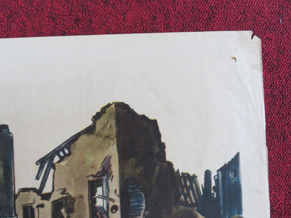 THUNDERBIRDS FOLDED US ONE SHEET POSTER JOHN DEREK JOHN DREW BARRYMORE 1952 Rendezvous Cinema Movie posters