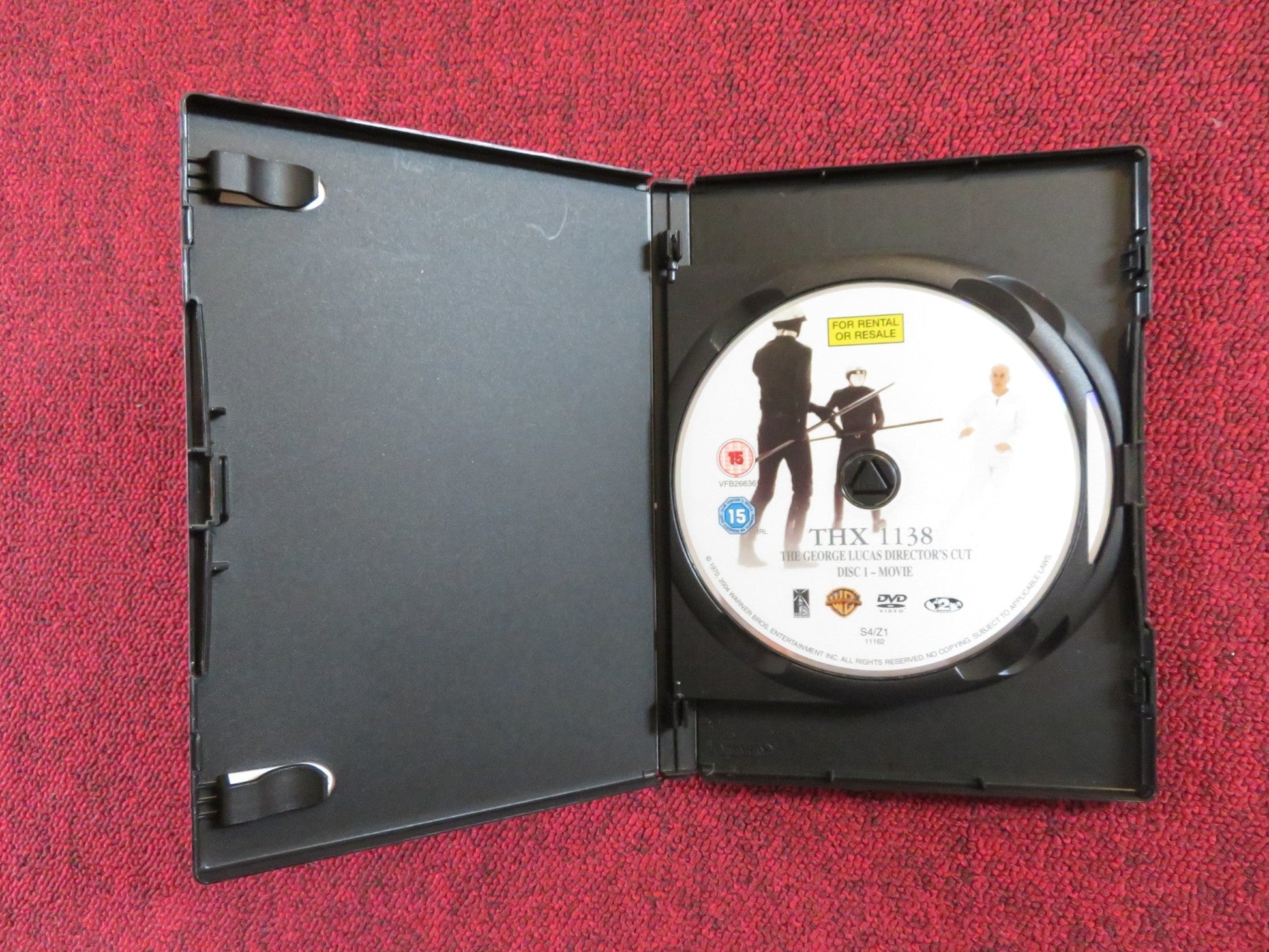 THX 1138 - THE GEORGE LUCAS DIRECTOR'S CUT (DVD) ROBERT DUVALL 1971 REGION 2 Rendezvous Cinema Movie posters