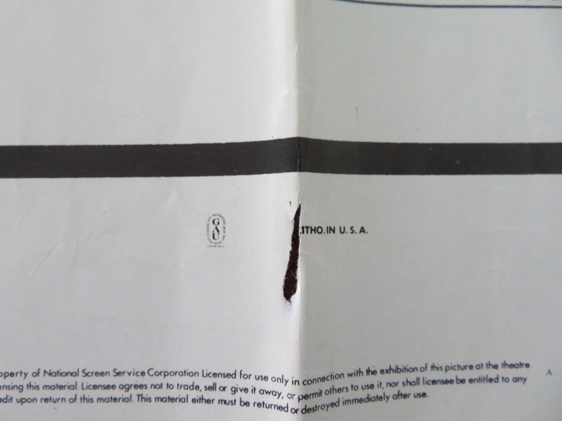 TIDAL WAVE FOLDED US ONE SHEET POSTER LORNE GREENE RHONDA HOPKINS 1975 Movie posters