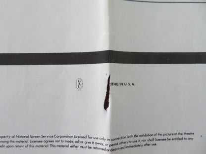 TIDAL WAVE FOLDED US ONE SHEET POSTER LORNE GREENE RHONDA HOPKINS 1975 Movie posters