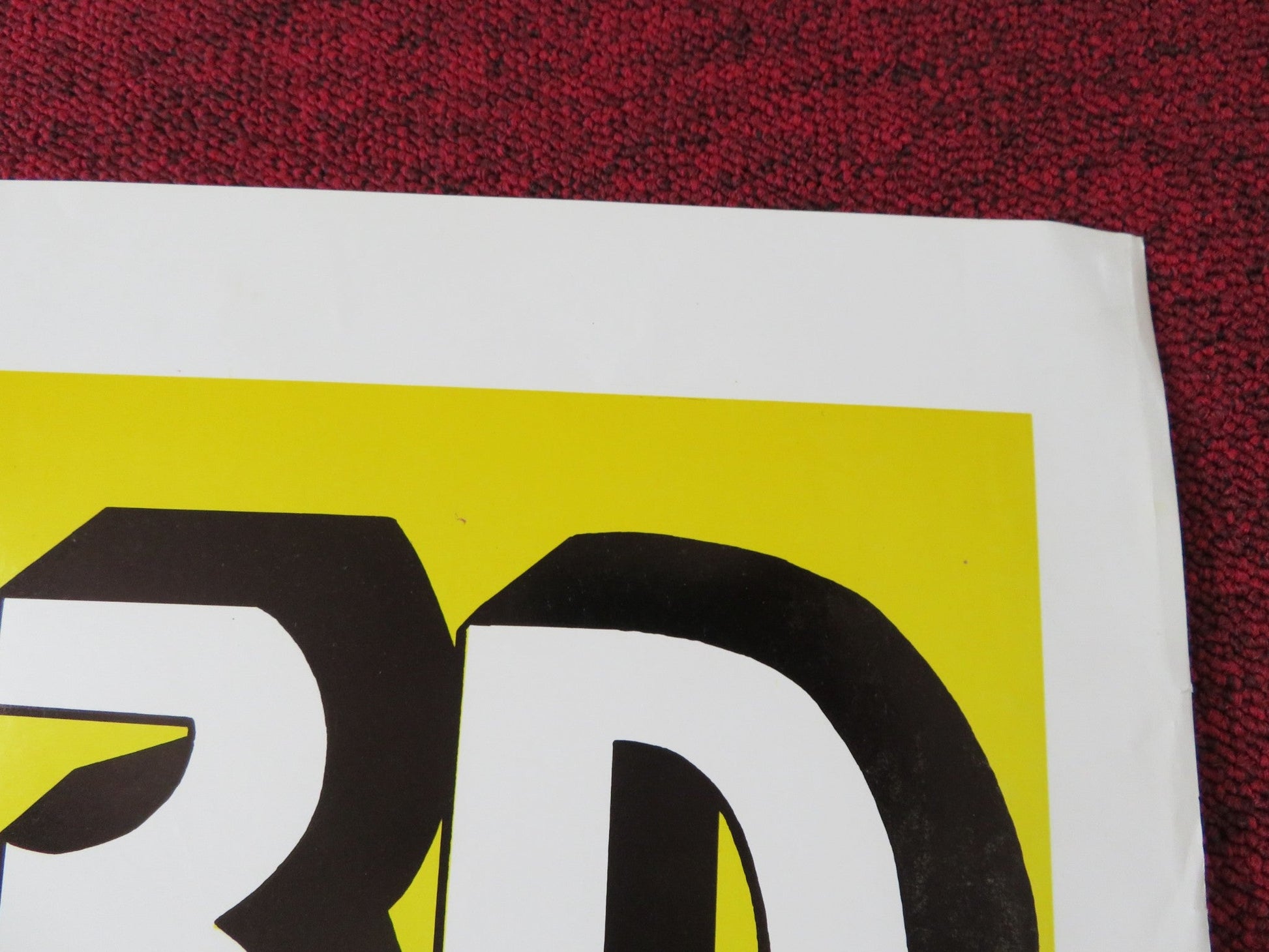 TIGER MAN FOLDED US ONE SHEET POSTER DON WONG CECIL PEOPLES 1983 Rendezvous Cinema Movie posters