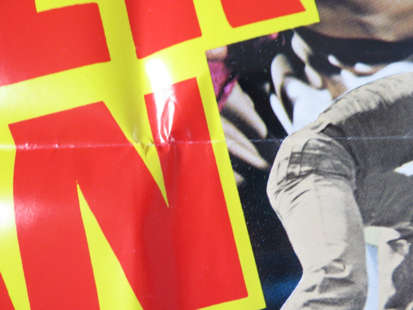 TIGER MAN FOLDED US ONE SHEET POSTER DON WONG CECIL PEOPLES 1983 Rendezvous Cinema Movie posters