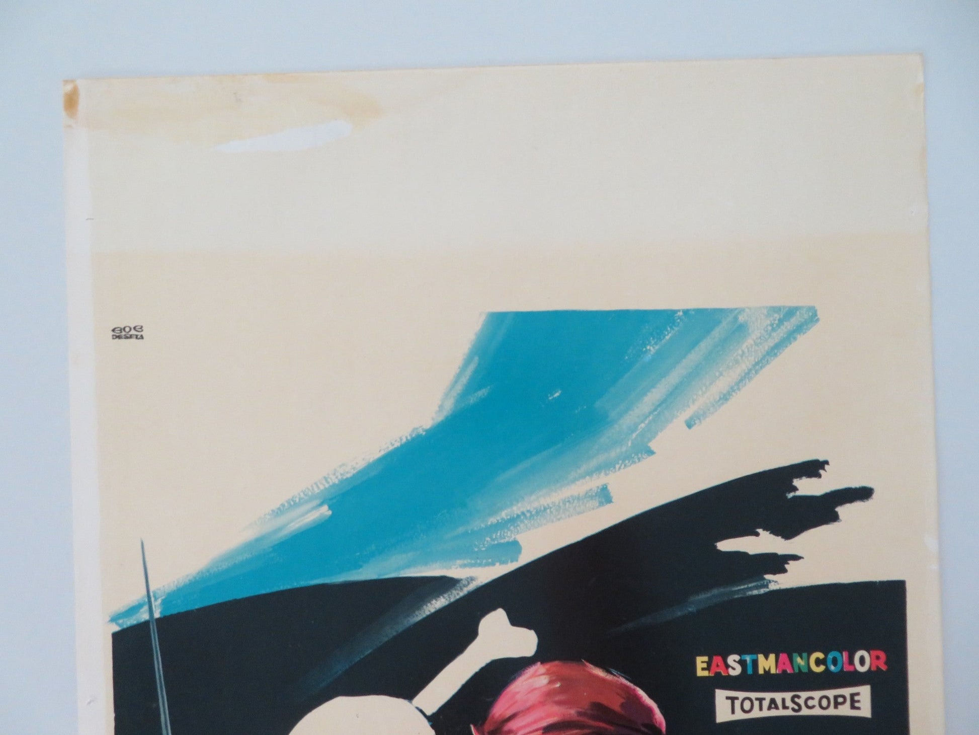 TIGER OF THE SEVEN SEAS ITALIAN LOCANDINA POSTER GIANNA MARIA CANALE 1962 Movie posters