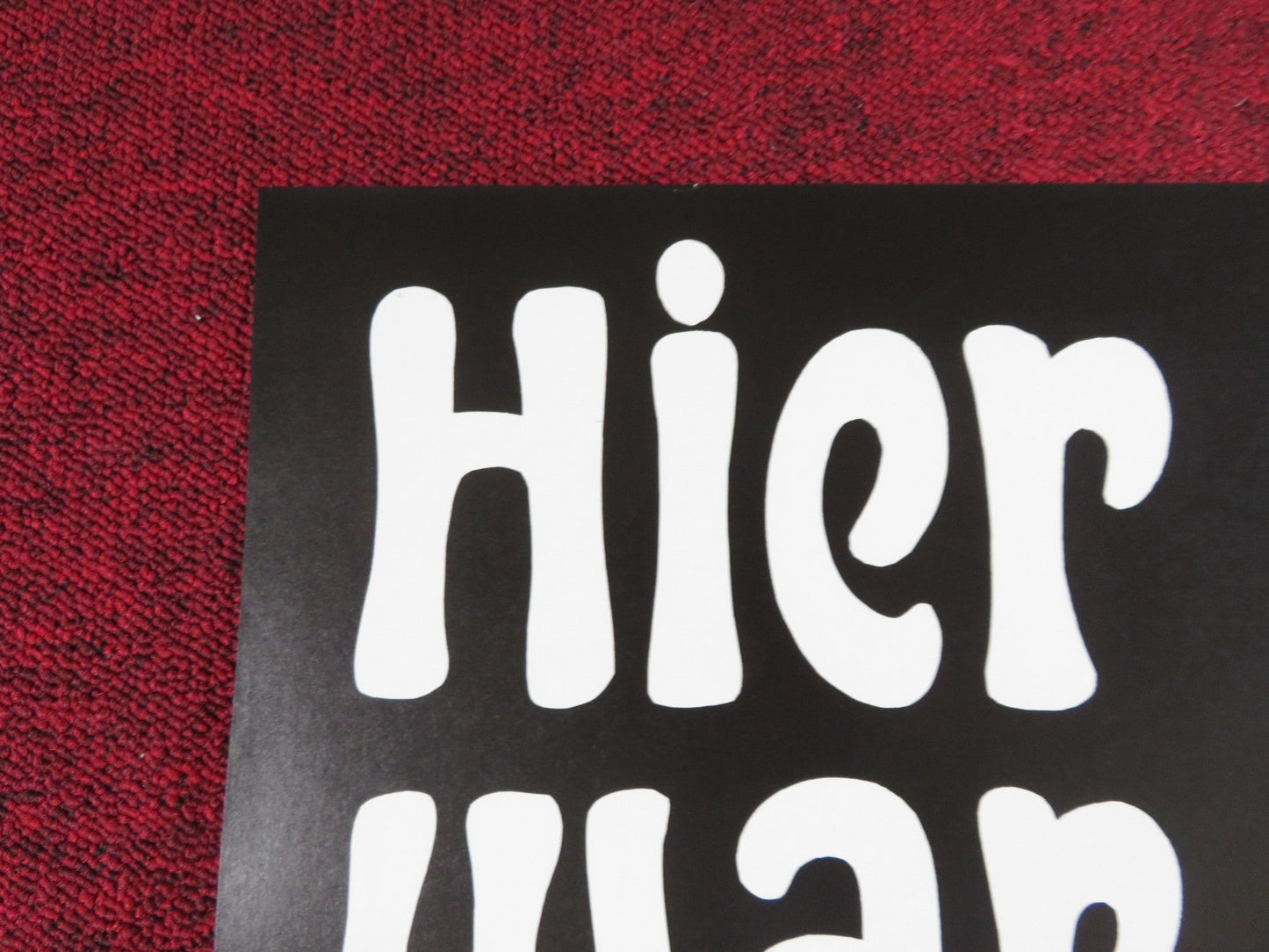 TIME LOST AND TIME REMEMBERED GERMAN A1 POSTER FOLDED SARAH MILES 1966 Rendezvous Cinema Movie posters