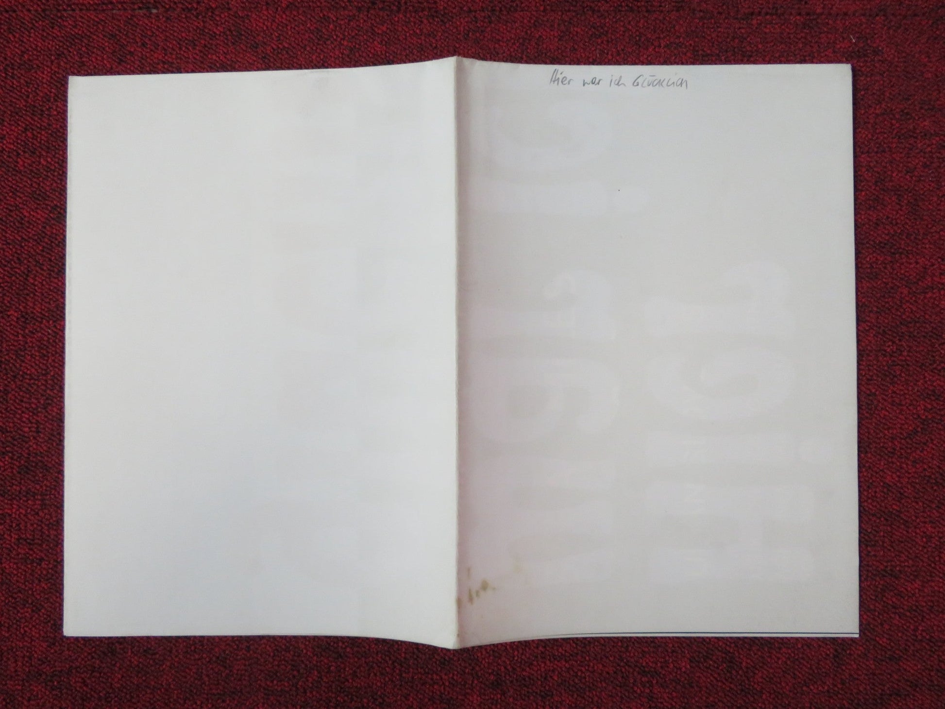 TIME LOST AND TIME REMEMBERED GERMAN A1 POSTER FOLDED SARAH MILES 1966 Rendezvous Cinema Movie posters