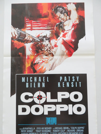 TIMEBOMB ITALIAN LOCANDINA POSTER MICHAEL BIEHN PATSY KENSIT 1992 Movie posters