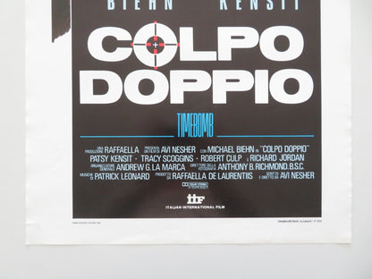 TIMEBOMB ITALIAN LOCANDINA POSTER MICHAEL BIEHN PATSY KENSIT 1992 Movie posters