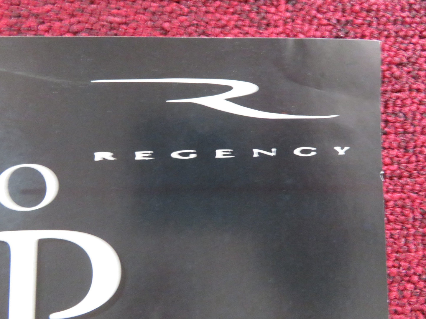 TIN CUP VHS VIDEO POSTER KEVIN COSTNER RENE RUSSO 1996 Rendezvous Cinema Movie posters