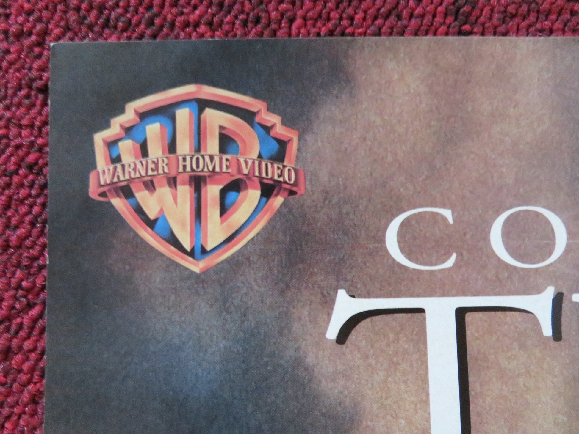 TIN CUP VHS VIDEO POSTER KEVIN COSTNER RENE RUSSO 1996 Rendezvous Cinema Movie posters