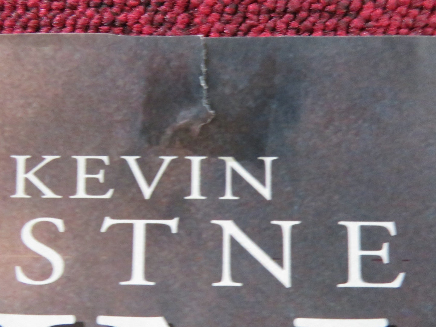 TIN CUP VHS VIDEO POSTER KEVIN COSTNER RENE RUSSO 1996 Rendezvous Cinema Movie posters