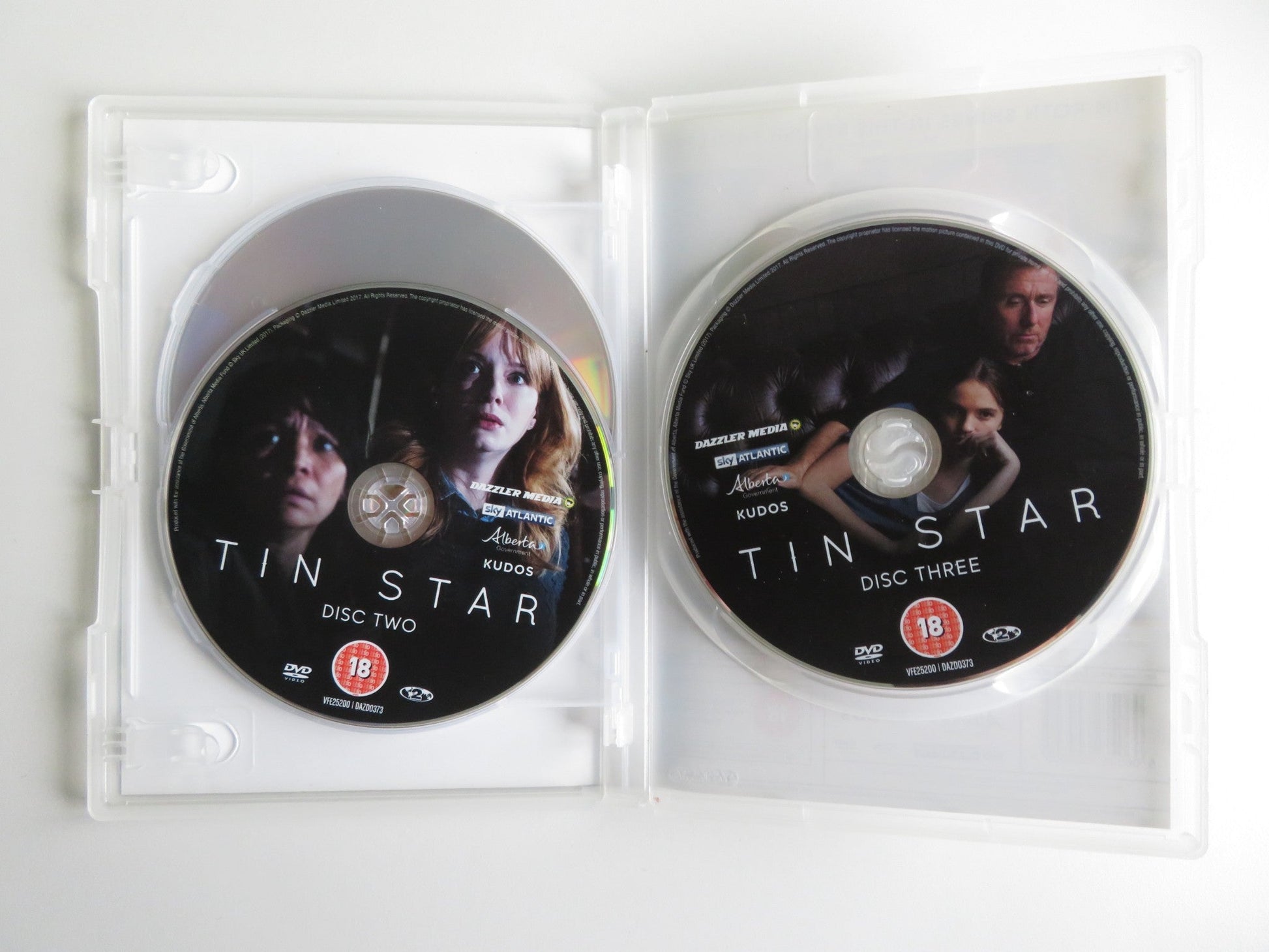 TIN STAR - THE COMPLETE SERIES ONE (DVD) TIM ROTH C. HENDRICKS 2017 REGION 2 Movie posters