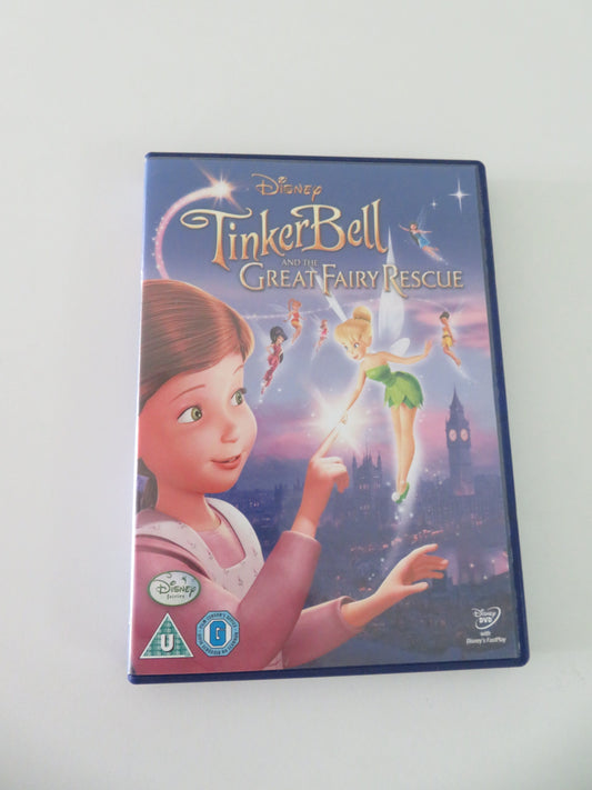 Tinker Bell and the Great Fairy Rescue (DVD) Disney Michael Sheen 2010 Region 2 Movie posters