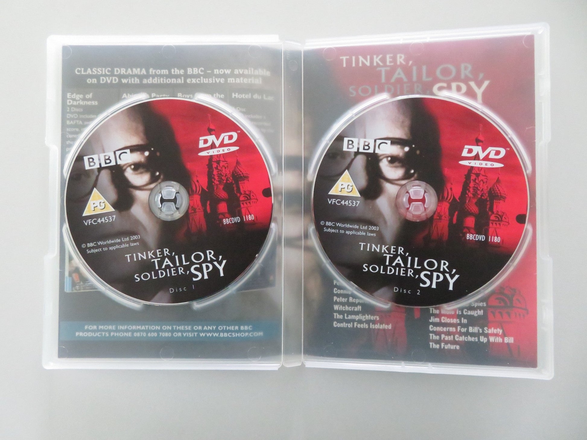 Tinker, Tailor, Soldier, Spy (DVD) Alec Guinness Ian Richard 1979 Region 2, 4 Movie posters
