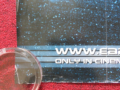 TITAN A. E. UK QUAD ROLLED POSTER DREW BARRYMORE JIM BREUER 2000 Rendezvous Cinema Movie posters