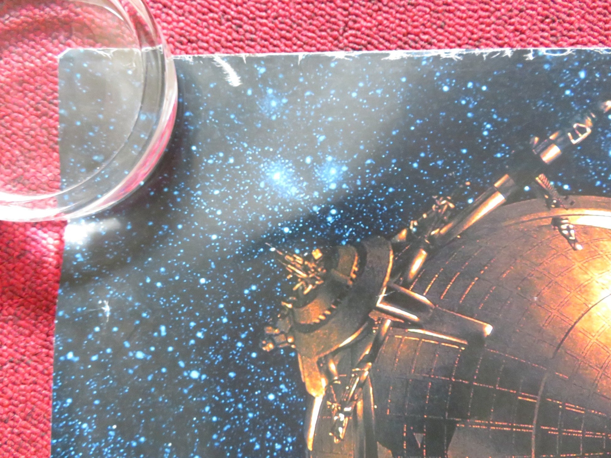 TITAN A. E. UK QUAD ROLLED POSTER DREW BARRYMORE JIM BREUER 2000 Rendezvous Cinema Movie posters