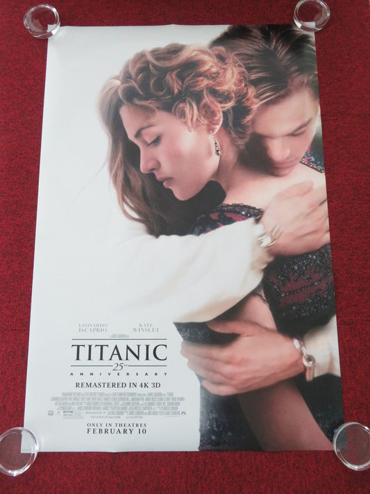 TITANIC - 25TH ANNIVERSARY - A US ONE SHEET ROLLED POSTER LEONARDO DICAPRIO 2023 Movie posters